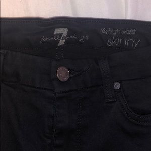 7 for all mankind high waist skinny jeans